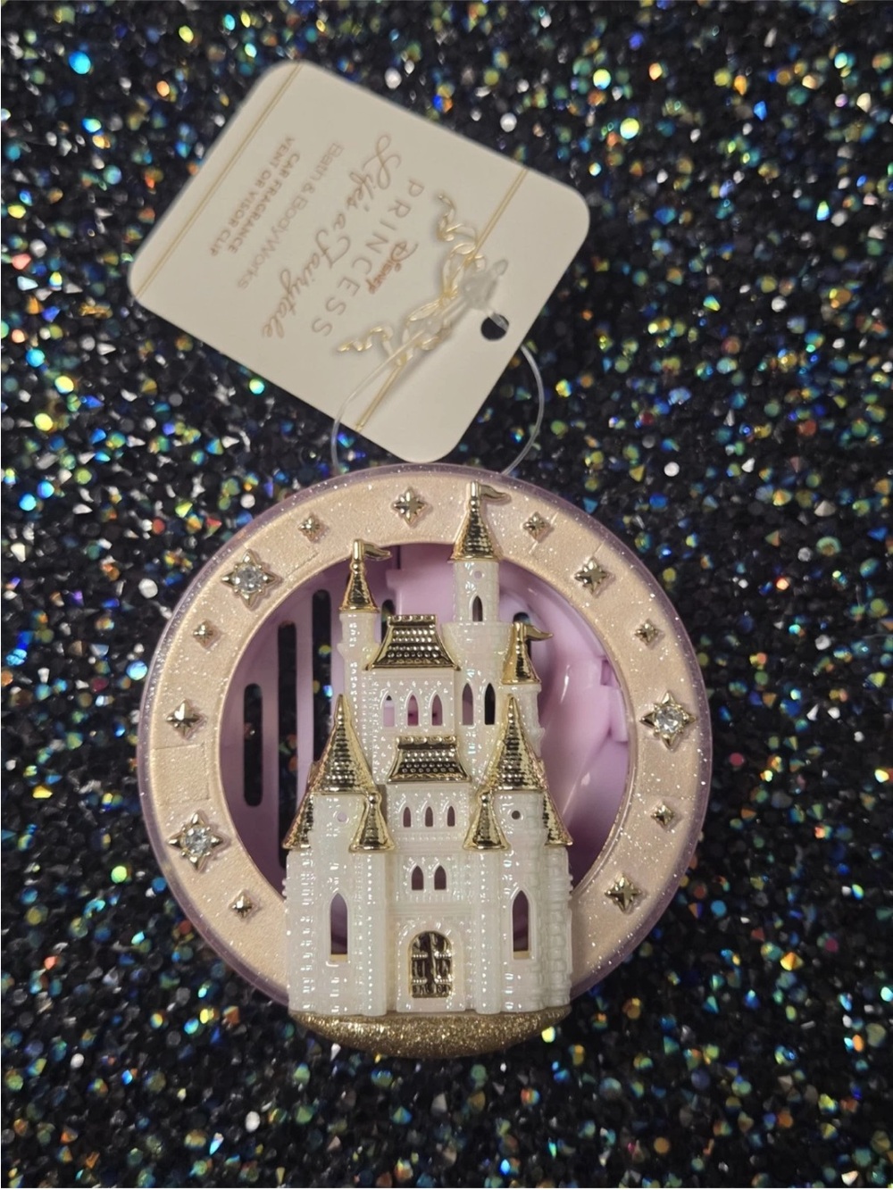 Bath and Body Works Castle Car Freshener Holder NWT